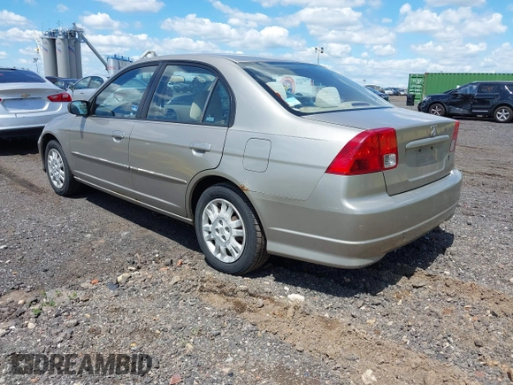 2004 Honda Civic LX with VIN 2HGES16544H551186, listed as a IAAI auction lot 42202191 with 161,254 mi miles and . Bid and sale history available at DreamBid. Image 3.