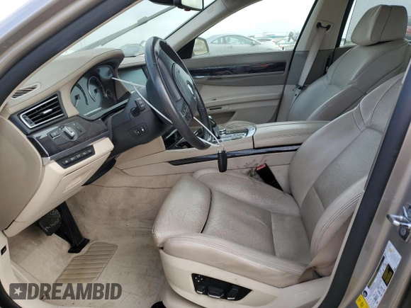 2009 BMW 7 Series 750Li with VIN WBAKB83519CY57123, listed as a Copart auction lot 53983255 with 155,802 mi miles and Salvage Title. Bid and sale history available at carsss.com. Image 7.