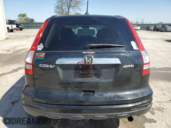 2011 Honda CR-V EX-L with VIN 5J6RE4H75BL009337, listed as a Copart auction lot 52801565 with 195,923 mi miles and Salvage Title. Bid and sale history available at carsss.com. Image 6.
