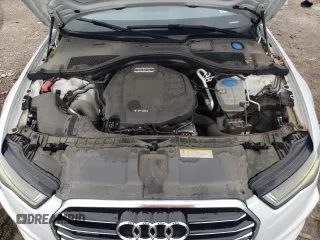 2016 Audi A6 2.0T Premium Plus with VIN WAUGFAFC4GN057364, listed as a Copart auction lot 44379693 with 50,968 mi miles. Bid and sale history available at carsss.com. Image 12.