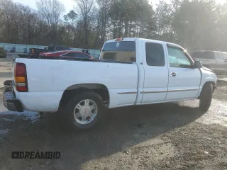 1999 GMC New Sierra 1500 SL with VIN 1GTEC19V9XZ530944, listed as a Copart auction lot 41583035 with 0 mi miles and Salvage Title. Bid and sale history available at carsss.com. Image 3.