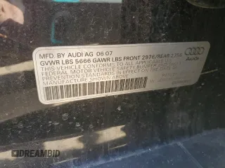 2008 Audi S6 z VIN WAUDN74F18N008906, wystawiony jako Copart lot #48787615 z przebiegiem 123 084 mil mil oraz Szkody całkowita. Historia ofert i sprzedaży dostępna na DreamBid. Obrazek 13.