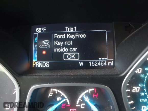 2014 Ford Escape Titanium with VIN 1FMCU9J90EUC24898, listed as a IAAI auction lot 42166523 with 152,464 mi miles and . Bid and sale history available at DreamBid. Image 15.