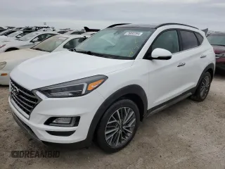 2020 Hyundai Tucson Limited z VIN KM8J3CAL7LU075910, wystawiony jako Copart lot #75032394 z przebiegiem 24 955 mil mil oraz Szkoda całkowita • Salvage title. Historia ofert i sprzedaży dostępna na DreamBid. Obrazek 1.
