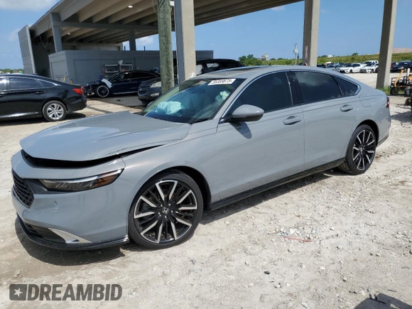 2024 Honda Accord Touring with VIN 1HGCY2F88RA036672, listed as a Copart auction lot 58369875 with 8,898 mi miles and Salvage title. Bid and sale history available at DreamBid. Image 1.