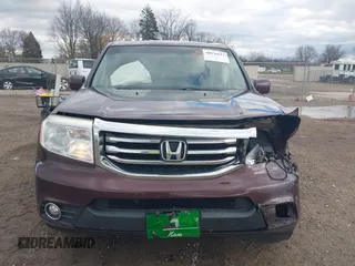 2013 Honda Pilot EX-L with VIN 5FNYF4H60DB066282, listed as a IAAI auction lot 40836817 with 244,122 mi miles and . Bid and sale history available at carsss.com. Image 12.