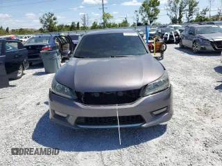2014 Honda Accord Sport with VIN 1HGCR2F58EA100903, listed as a Copart auction lot 53704235 with 140,591 mi miles and Salvage Title. Bid and sale history available at DreamBid. Image 5.
