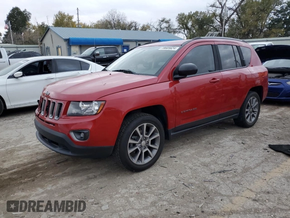 2016 Jeep Compass Sport SE z VIN 1C4NJCBA5GD806218, wystawiony jako Copart lot #78605624 z przebiegiem 135 171 mil mil oraz Szkoda całkowita • Salvage title. Historia ofert i sprzedaży dostępna na DreamBid. Obrazek 1.