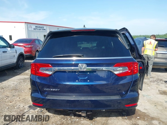 2020 Honda Odyssey EX-L с VIN 5FNRL6H76LB039202, выставлен на аукционе IAAI как лот 42265077 с пробегом 53 069 миль миль и . История ставок и продаж доступна на DreamBid. Изображение 17.