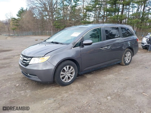2015 Honda Odyssey EX with VIN 5FNRL5H47FB121590, listed as a IAAI auction lot 41985192 with 145,454 mi miles. Bid and sale history available at carsss.com. Image 2.