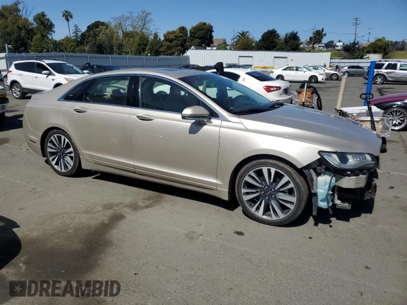 2017 Lincoln MKZ Hybrid Reserve with VIN 3LN6L5MU3HR609912, listed as a Copart auction lot 52010765 with 114,719 mi miles and Salvage Title. Bid and sale history available at DreamBid. Image 4.