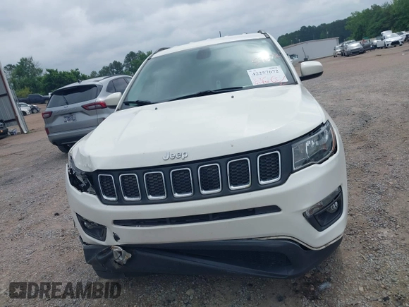 2019 Jeep Compass Latitude с VIN 3C4NJCBBXKT699338, выставлен на аукционе IAAI как лот 42257672 с пробегом 102 970 миль миль и . История ставок и продаж доступна на DreamBid. Изображение 13.