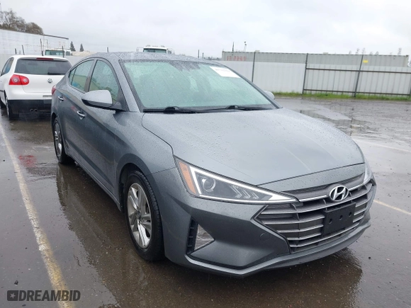 2019 Hyundai Elantra Preferred with VIN KMHD84LF5KU749255, listed as a IAAI auction lot 41712929 with 58,579 mi miles. Bid and sale history available at carsss.com. Image 1.