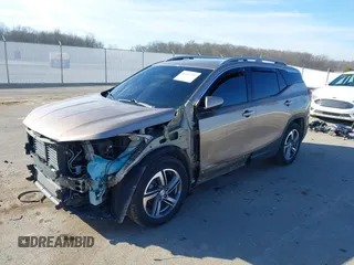 2018 GMC Terrain SLT with VIN 3GKALPEV7JL253429, listed as a IAAI auction lot 41527332 with 118,996 mi miles and . Bid and sale history available at carsss.com. Image 23.
