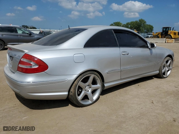 2004 Mercedes-Benz CLK-Class AMG with VIN WDBTJ76H84F071707, listed as a Copart auction lot 68618494 with 120,068 mi miles and Clean Title. Bid and sale history available at carsss.com. Image 3.