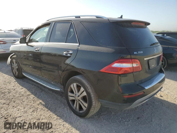 2015 Mercedes-Benz M 350 with VIN 4JGDA5HB7FA591878, listed as a Copart auction lot 52969125 with 176,560 mi miles and Salvage title. Bid and sale history available at DreamBid. Image 2.