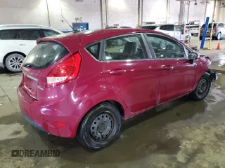 2011 Ford Fiesta SES with VIN 3FADP4FJXBM106112, listed as a Copart auction lot 46125175 with 130,619 mi miles and Clean Title. Bid and sale history available at DreamBid. Image 3.
