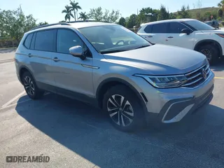 2024 Volkswagen Tiguan S with VIN 3VVRB7AX6RM030444, listed as a IAAI auction lot 41757576 with 41,717 mi miles. Bid and sale history available at carsss.com. Image 1.