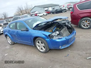 2008 Dodge Avenger R/T with VIN 1B3LC76M68N614347, listed as a IAAI auction lot 41808326 with 174,398 mi miles and . Bid and sale history available at DreamBid. Image 13.