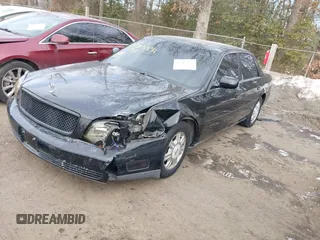 2003 Cadillac DeVille with VIN 1G6KD54Y33U126184, listed as a IAAI auction lot 41385354 with 83,982 mi miles. Bid and sale history available at carsss.com. Image 2.