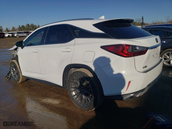 2019 Lexus RX with VIN 2T2BZMCA2KC205558, listed as a Copart auction lot 46834505 with 63,428 mi miles and Salvage Title. Bid and sale history available at carsss.com. Image 2.