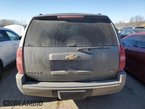 2012 Chevrolet Tahoe LTZ with VIN 1GNSKCE00CR291331, listed as a Copart auction lot 42496565 with Not provided miles and Salvage title. Bid and sale history available at DreamBid. Image 6.