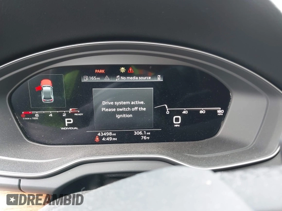 2023 Audi Q5 S line Premium Plus with VIN WA1EAAFY1P2111431, listed as a IAAI auction lot 42355144 with 43,498 mi miles and . Bid and sale history available at DreamBid. Image 7.