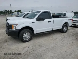 2020 Ford F-150 XL with VIN 1FTMF1EB6LKE13596, listed as a Copart auction lot 59213755 with 130,150 mi miles and Clean title. Bid and sale history available at DreamBid. Image 1.