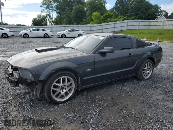 2008 Ford Mustang GT Deluxe with VIN 1ZVHT82H985106468, listed as a Copart auction lot 56356295 with 139,815 mi miles and Salvage title. Bid and sale history available at DreamBid. Image 1.