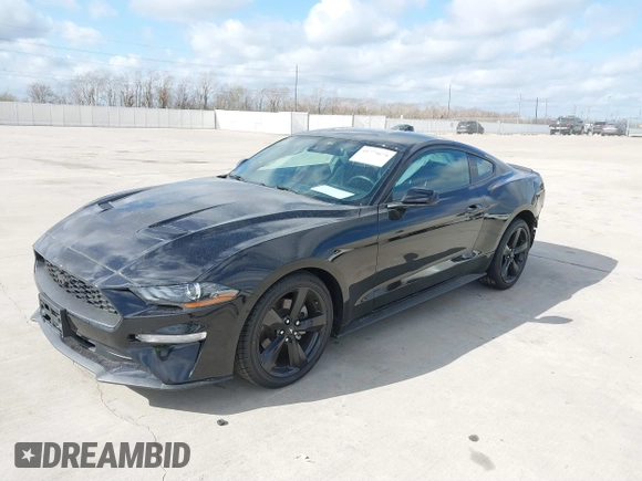 2021 Ford Mustang EcoBoost z VIN 1FA6P8TH2M5140071, wystawiony jako IAAI lot #41775674 z przebiegiem 20 184 mil mil oraz . Historia ofert i sprzedaży dostępna na DreamBid. Obrazek 2.