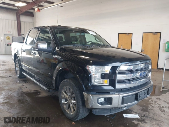 2016 Ford F-150 XLT with VIN 1FTEW1EP1GKE58001, listed as a IAAI auction lot 41895678 with 119,397 mi miles. Bid and sale history available at carsss.com. Image 1.