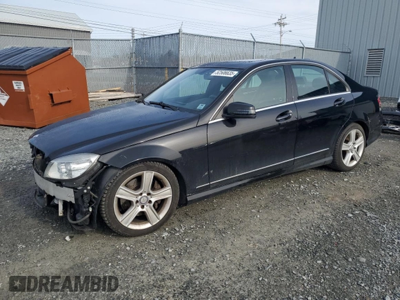 2010 Mercedes-Benz C 300 Sport with VIN WDDGF8BB9AF456562, listed as a Copart auction lot 52506635 with 158,196 mi miles and Non Repairable. Bid and sale history available at carsss.com. Image 1.