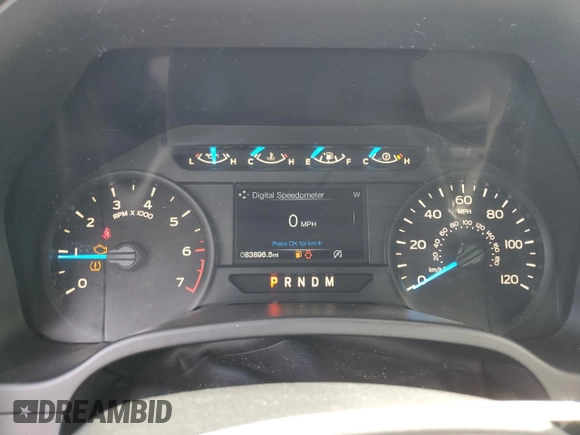 2017 Ford F-150 XL with VIN 1FTNF1CG8HKD96648, listed as a Copart auction lot 63085905 with 83,896 mi miles and Salvage title. Bid and sale history available at DreamBid. Image 9.