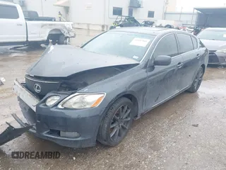 2006 Lexus GS 430 with VIN JTHBN96S765011532, listed as a IAAI auction lot 41897368 with 254,746 mi miles and . Bid and sale history available at DreamBid. Image 2.