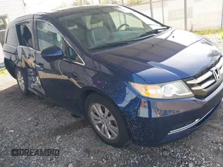 2014 Honda Odyssey EX-L with VIN 5FNRL5H66EB080708, listed as a IAAI auction lot 42067390 with 175,916 mi miles and . Bid and sale history available at carsss.com. Image 1.