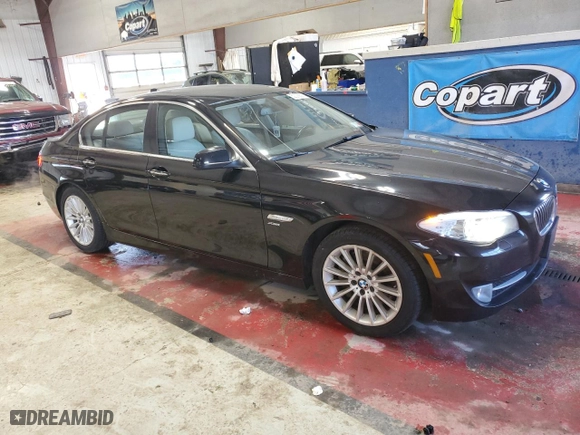 2011 BMW 5 Series 535i xDrive with VIN WBAFU7C54BC439800, listed as a Copart auction lot 52235605 with 116,702 mi miles and Clean Title. Bid and sale history available at carsss.com. Image 4.