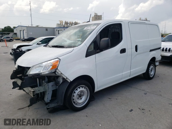 2020 Nissan NV200 SV with VIN 3N6CM0KN2LK699748, listed as a Copart auction lot 60076015 with 152,243 mi miles and Salvage title. Bid and sale history available at DreamBid. Image 1.