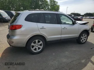 2007 Hyundai Santa Fe SE with VIN 5NMSH73E37H057885, listed as a Copart auction lot 58578085 with 163,690 mi miles and Salvage title. Bid and sale history available at DreamBid. Image 3.