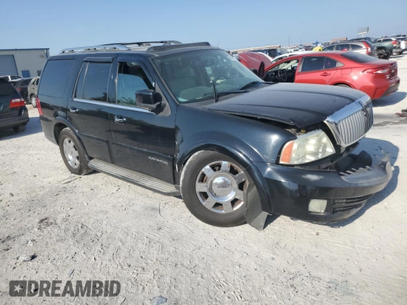 2006 Lincoln Navigator Luxury with VIN 5LMFU28526LJ05312, listed as a Copart auction lot 66591584 with 0 mi miles and Salvage Title. Bid and sale history available at carsss.com. Image 4.