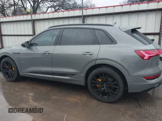 2023 Audi e-tron Chronos with VIN WA1VABGE2PB013244, listed as a IAAI auction lot 41283553 with 28,463 mi miles and . Bid and sale history available at DreamBid. Image 14.