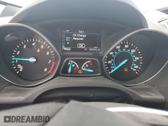 2016 Ford Escape SE with VIN 1FMCU9GX3GUC90726, listed as a Copart auction lot 78582214 with 90,840 mi miles and Salvage Title. Bid and sale history available at carsss.com. Image 9.