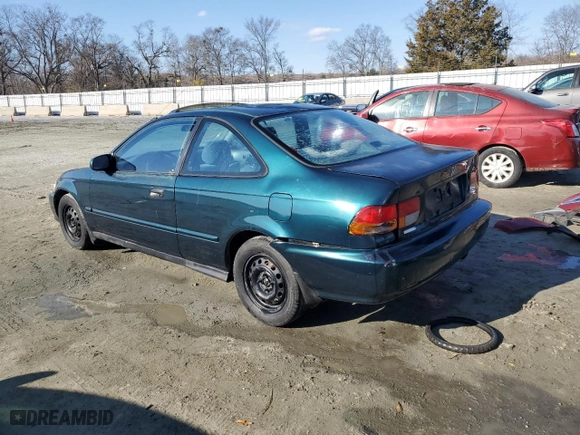 1998 Honda Civic EX with VIN 1HGEJ8249WL133446, listed as a Copart auction lot 89154235 with 248,549 mi miles and Salvage Title. Bid and sale history available at carsss.com. Image 2.