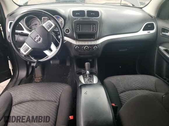 2015 Dodge Journey SXT with VIN 3C4PDDBG1FT725882, listed as a Copart auction lot 55903755 with 111,941 mi miles and Salvage title. Bid and sale history available at DreamBid. Image 8.