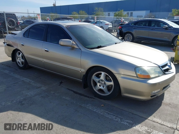 2003 Acura TL with VIN 19UUA56623A056206, listed as a IAAI auction lot 41831023 with 133,515 mi miles. Bid and sale history available at carsss.com. Image 1.