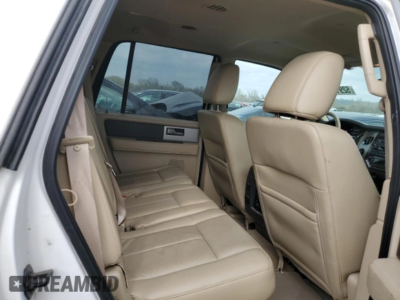 2014 Ford Expedition King Ranch with VIN 1FMJU1J58EEF56703, listed as a Copart auction lot 52916595 with 143,981 mi miles and Salvage title. Bid and sale history available at DreamBid. Image 11.