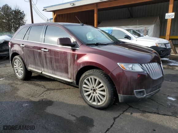 2011 Lincoln MKX with VIN 2LMDJ8JK6BBJ14485, listed as a Copart auction lot 45412115 with 263,781 mi miles and Salvage Title. Bid and sale history available at carsss.com. Image 4.