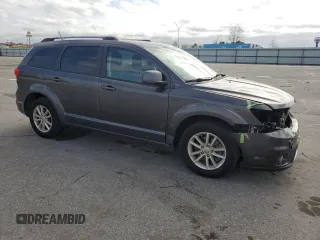 2017 Dodge Journey SXT with VIN 3C4PDCBBXHT685206, listed as a Copart auction lot 49463485 with 186,831 mi miles and Salvage Title. Bid and sale history available at DreamBid. Image 4.