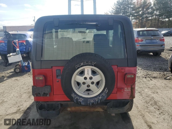 1991 Jeep Wrangler with VIN 2J4FY29S8MJ153958, listed as a Copart auction lot 79230574 with 187,559 mi miles and Clean Title. Bid and sale history available at carsss.com. Image 6.