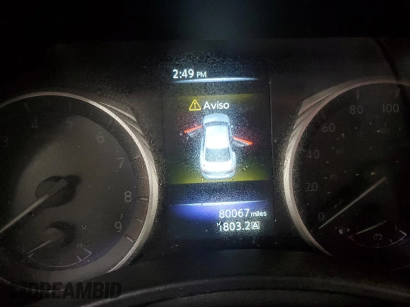 2017 Infiniti Q50 Premium with VIN JN1EV7AR6HM830034, listed as a Copart auction lot 50840515 with 80,067 mi miles and Non repairable. Bid and sale history available at DreamBid. Image 9.