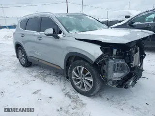 2020 Hyundai Santa Fe Limited with VIN 5NMS5CAD4LH278417, listed as a IAAI auction lot 41607170 with 40,683 mi miles. Bid and sale history available at carsss.com. Image 1.